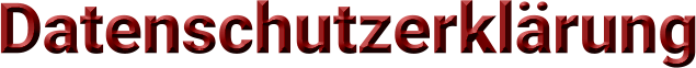 Datenschutzerklärung